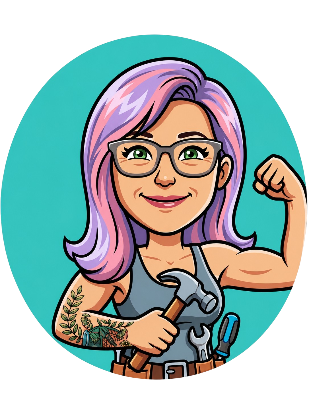 Rae the Handy Woman logo
